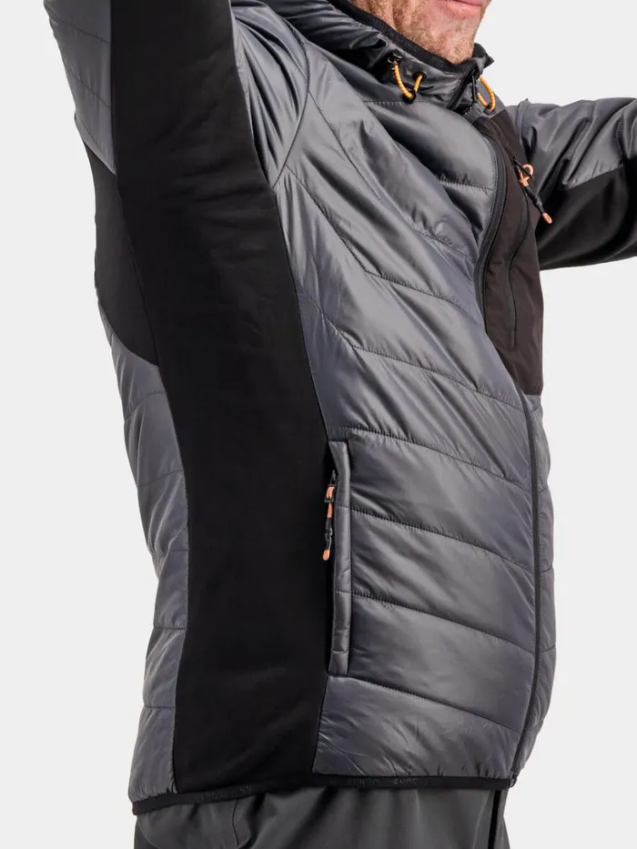 Gale Men039s Jacket Coal Black Men Didriksons Insulated Jackets