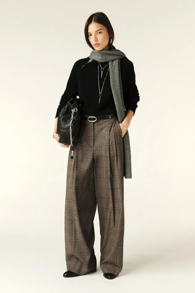 GenderBending Pants Cadwin Brown Women Baandsh Pants and Jeans