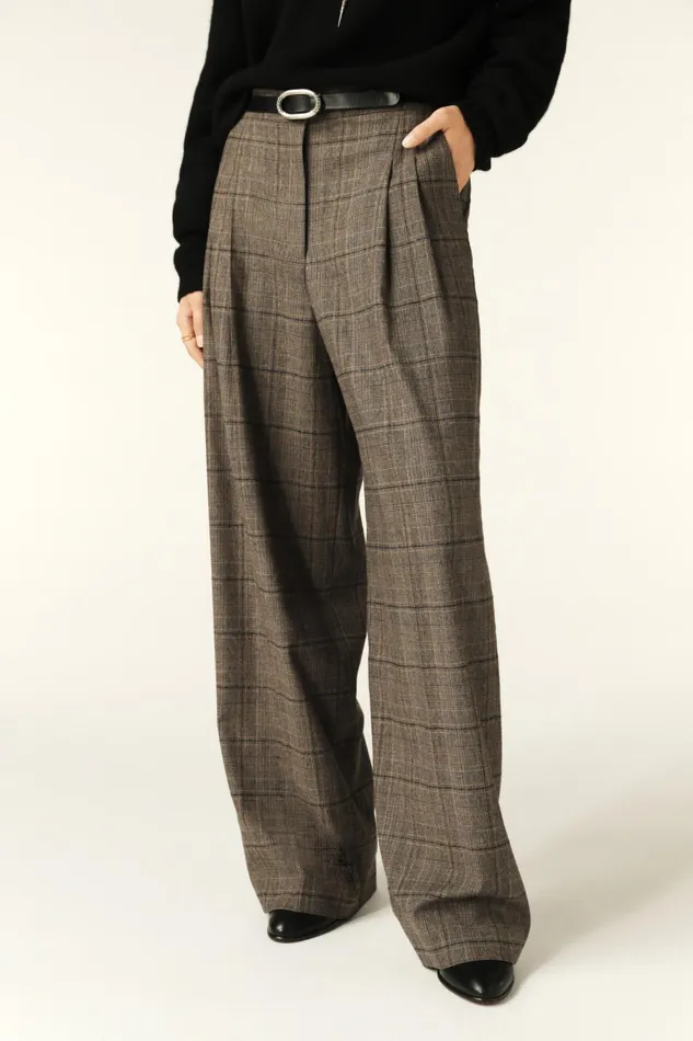 GenderBending Pants Cadwin Brown Women Baandsh Pants and Jeans