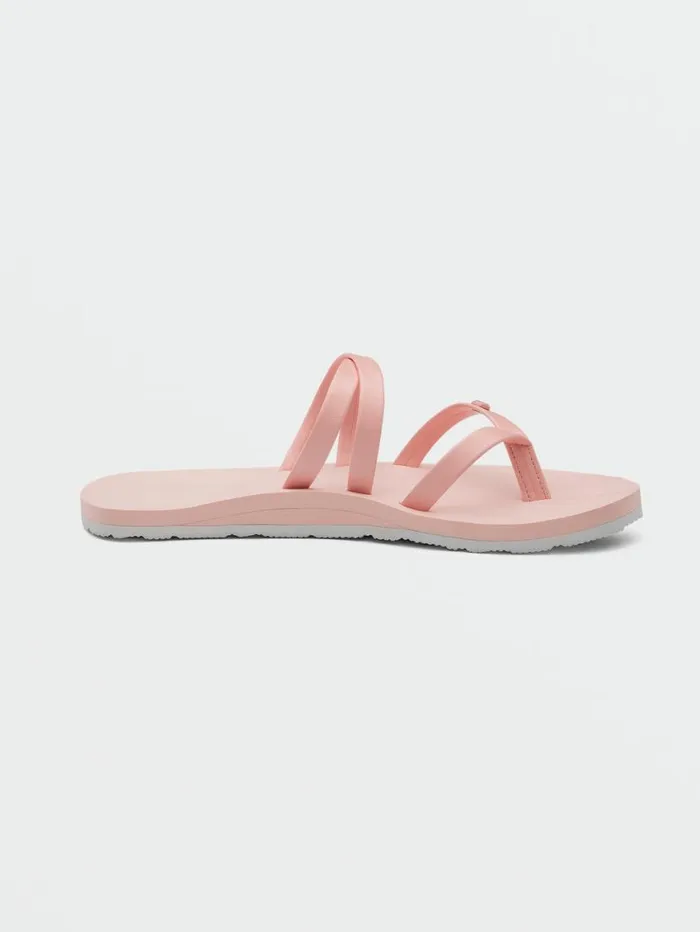 Girls Easy Breezy Big Youth Sandals 8211 Melon Kids Volcom Sandals