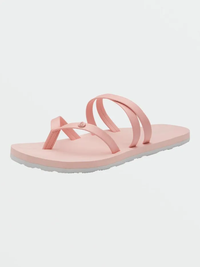 Girls Easy Breezy Big Youth Sandals 8211 Melon Kids Volcom Sandals
