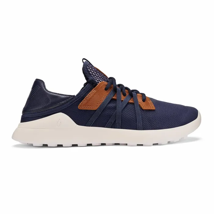 Golf Men Olukai Manele Breathable Golf Shoes 8211 Trench Blue