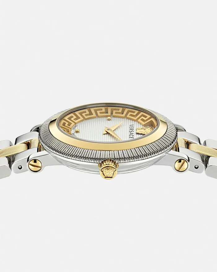 Greca Flourish Watch Silvergold Women Versace Watches