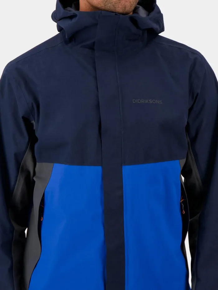 Grit Men039s Jacket Multi Colour Blue Men Didriksons Spring Jackets
