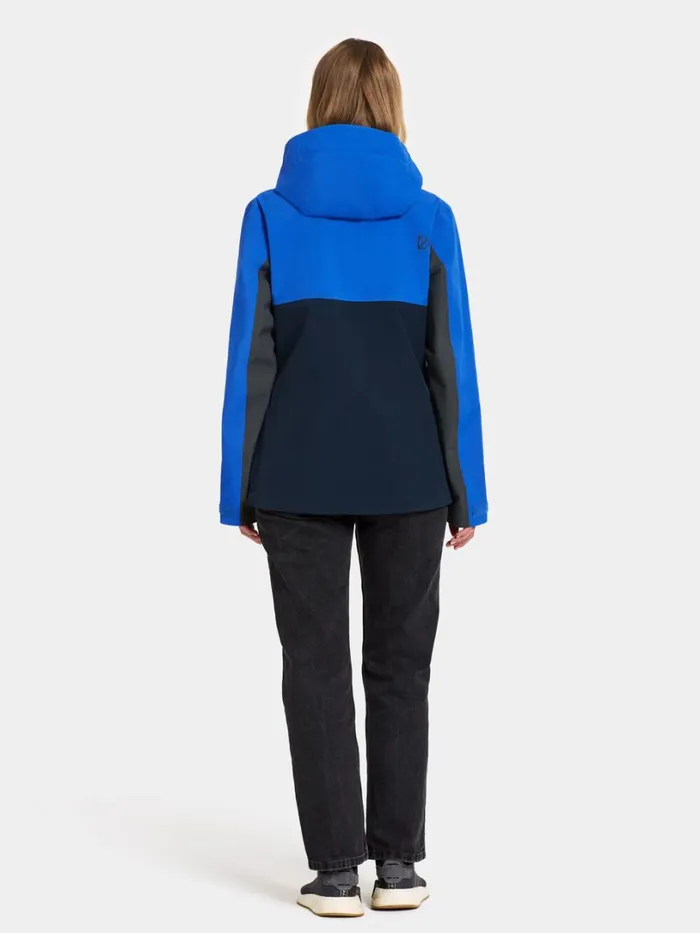 Grit Women039s Jacket Multi Colour Blue Women Didriksons Spring Jackets