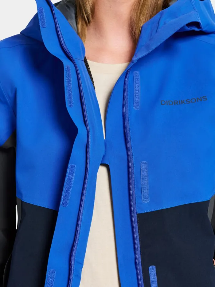 Grit Women039s Jacket Multi Colour Blue Women Didriksons Spring Jackets