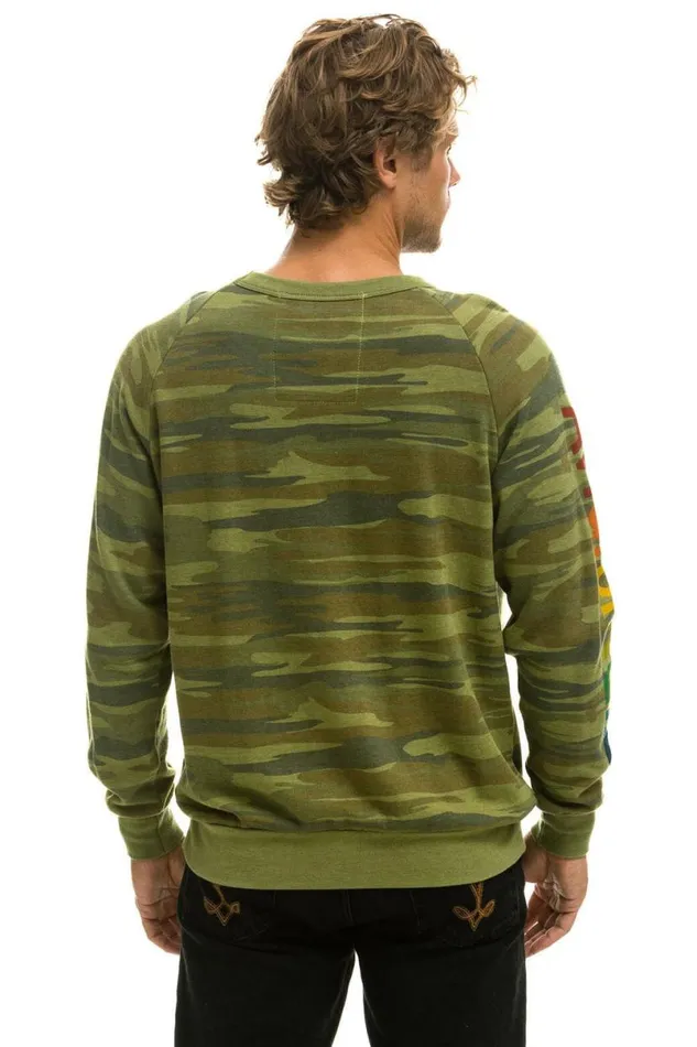 Ha 8211 Crew Sweatshirt Camo WomenMen Aviator Nation Sweatshirts