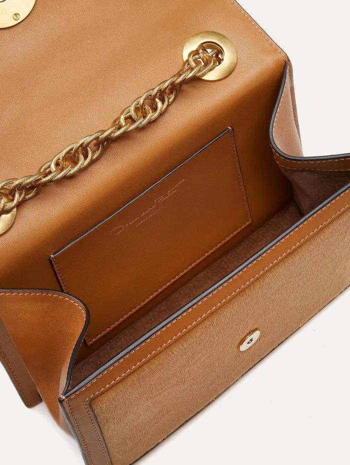 Haircalf TRO Bag Nude Women Oscar De La Renta Handbags Haircalf TRO Bag Nude Women Oscar De La Renta Handbags