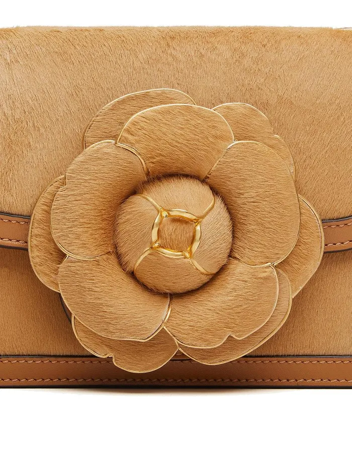 Haircalf TRO Bag Nude Women Oscar De La Renta Handbags Haircalf TRO Bag Nude Women Oscar De La Renta Handbags