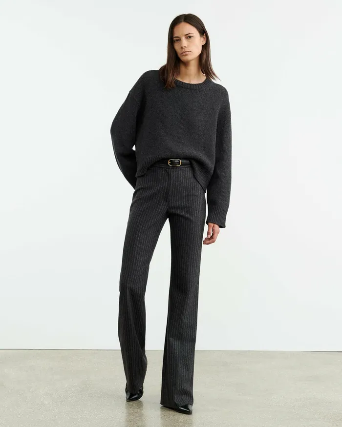 HAISLEY SWEATER Dark Pine Women Nili Lotan Knits and Sweaters