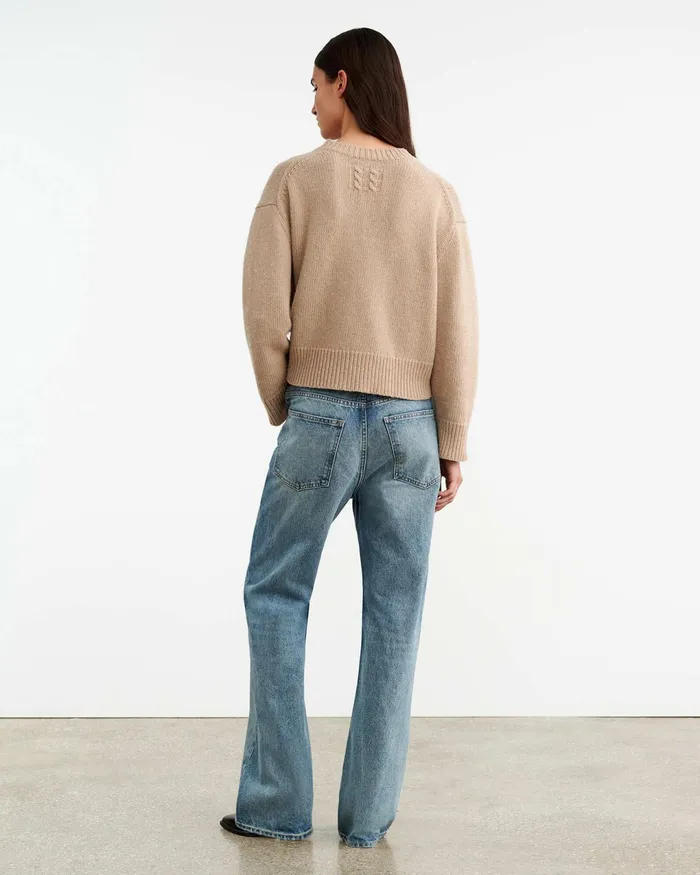 HAISLEY SWEATER Dark Pine Women Nili Lotan Knits and Sweaters