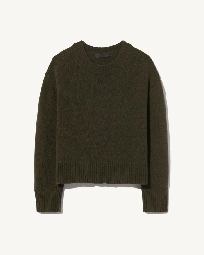 HAISLEY SWEATER Dark Pine Women Nili Lotan Knits and Sweaters