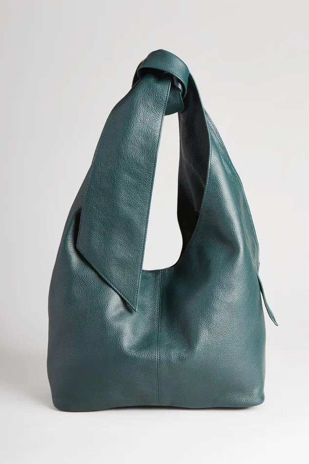 Handbags Women Elie Tahari Large Knot Leather Handbag JADITE
