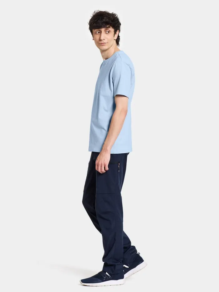 Harald Men039s Tshirt 3 Sea Blue Men Didriksons Tshirts and Polos