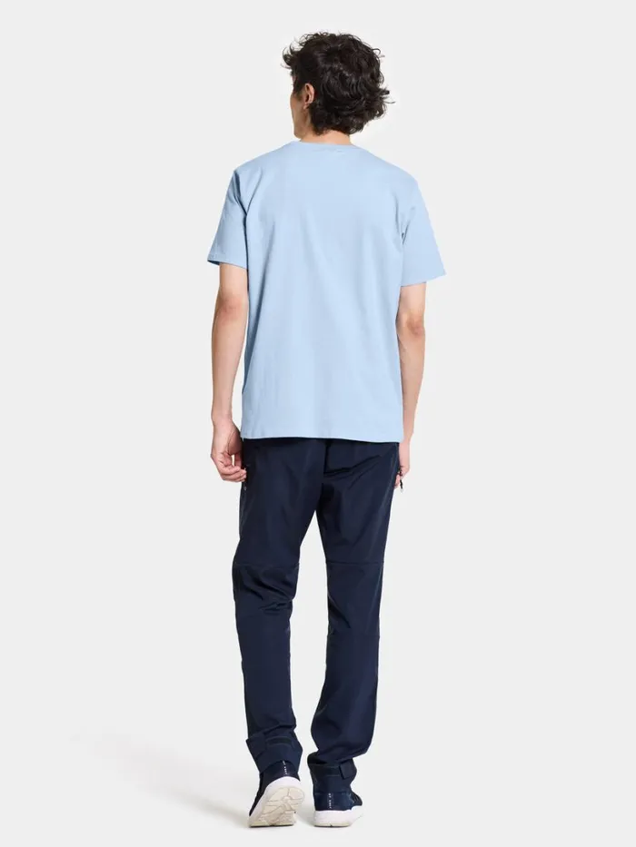 Harald Men039s Tshirt 3 Sea Blue Men Didriksons Tshirts and Polos