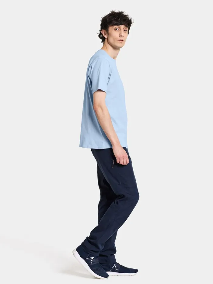 Harald Men039s Tshirt 3 Sea Blue Men Didriksons Tshirts and Polos