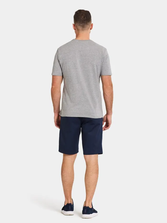 Harald Men039s Tshirt Light House Grey Melange Men Didriksons Tshirts and Polos