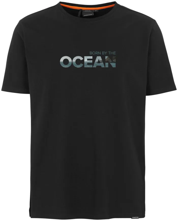 Harald Men039s Tshirt Ocean Black Men Didriksons Tshirts and Polos