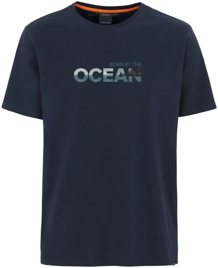 Harald Men039s Tshirt Ocean Dark Night Blue Men Didriksons Tshirts and Polos