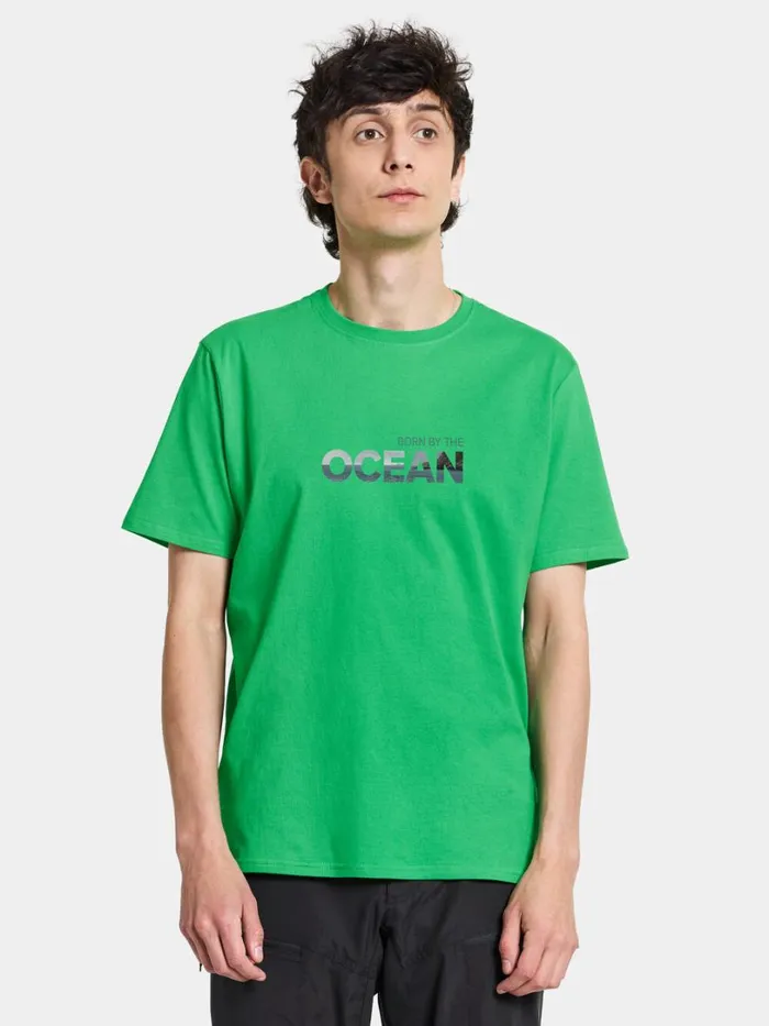 Harald Men039s Tshirt Ocean Summer Green Men Didriksons Tshirts and Polos