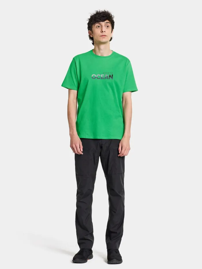 Harald Men039s Tshirt Ocean Summer Green Men Didriksons Tshirts and Polos