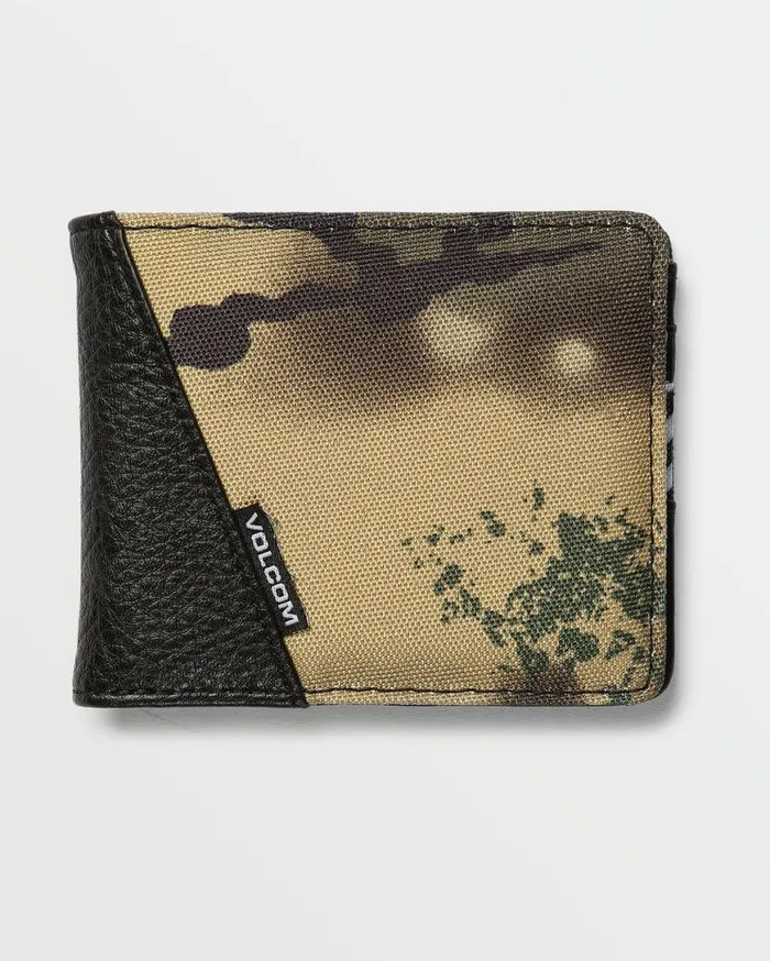 Hardbound Bifold Wallet 8211 Camouflage Mens Volcom Belts and Wallets