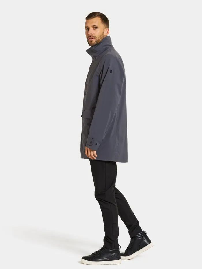Harry Parka Austere Blue Men Didriksons Spring Jackets