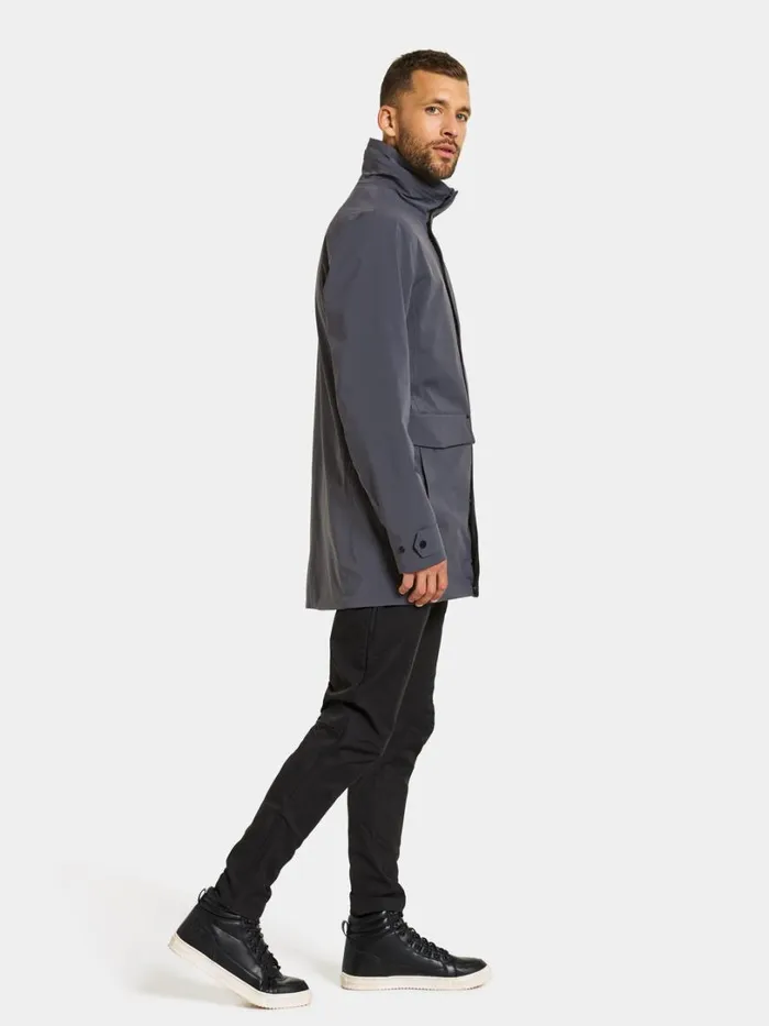 Harry Parka Austere Blue Men Didriksons Spring Jackets