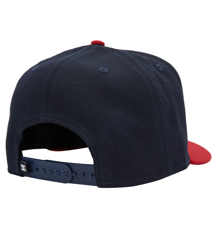 Hats and Beanies Empire Fielder Snapback Hat navy red 8211 DC Shoes Men