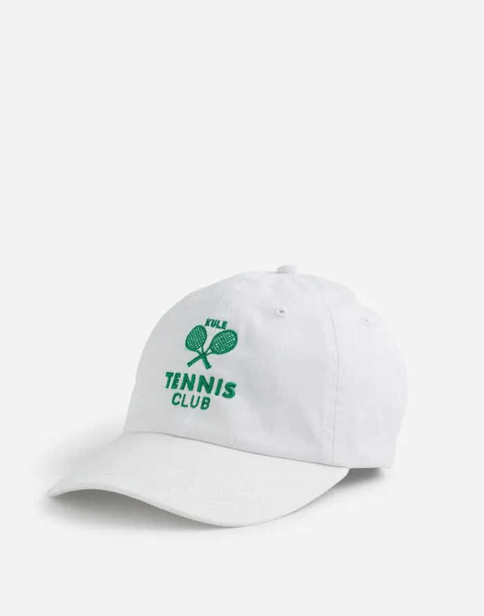 Hats Women Madewell KULE The Tennis Kap Baseball Cap White