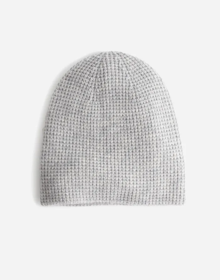 Hats Women Madewell Reversible Beanie In SoftWool Hthr Smoke