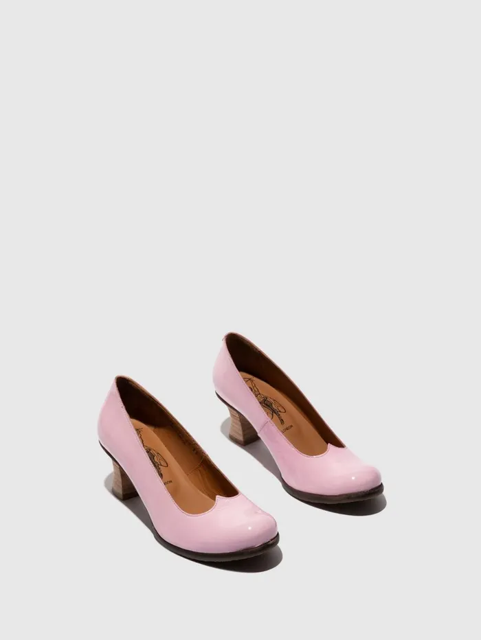 Heel Shoes BAZE086FLY PINK Women Fly London Shoes