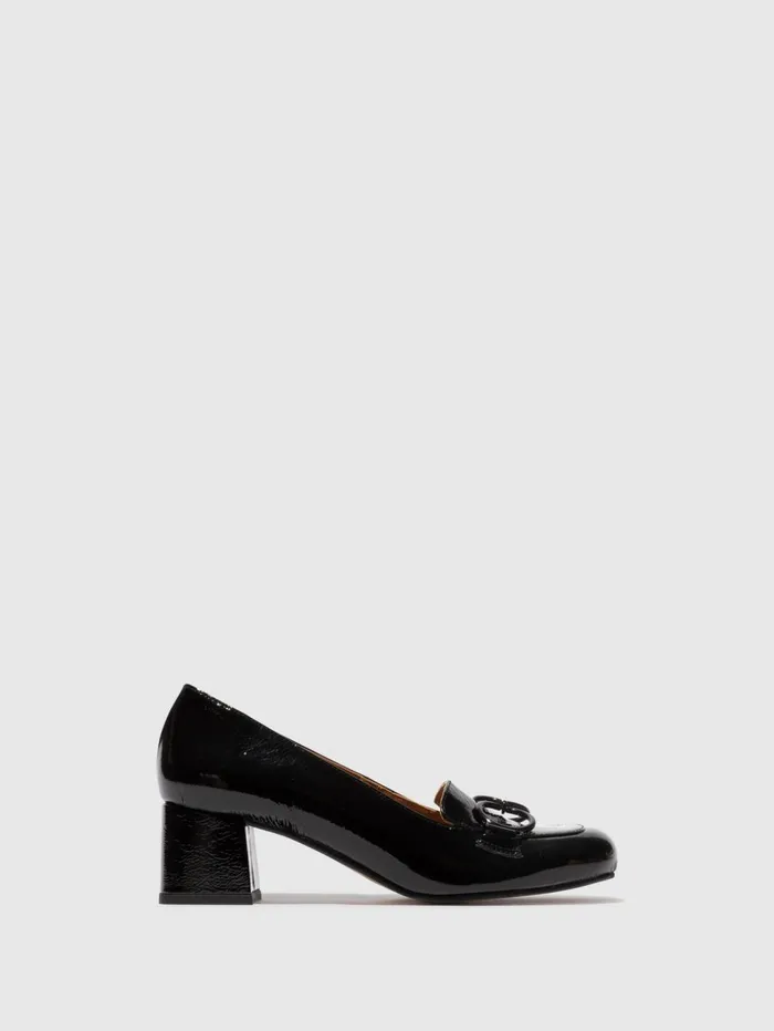 Heel Shoes SIVI081FLY BLACK Women Fly London Shoes