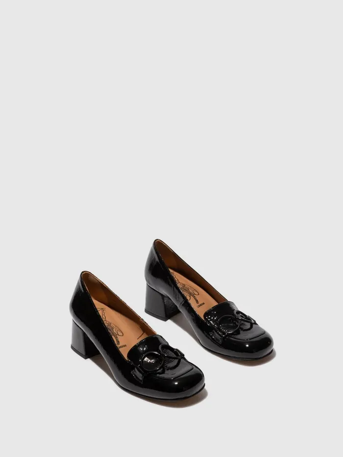 Heel Shoes SIVI081FLY BLACK Women Fly London Shoes