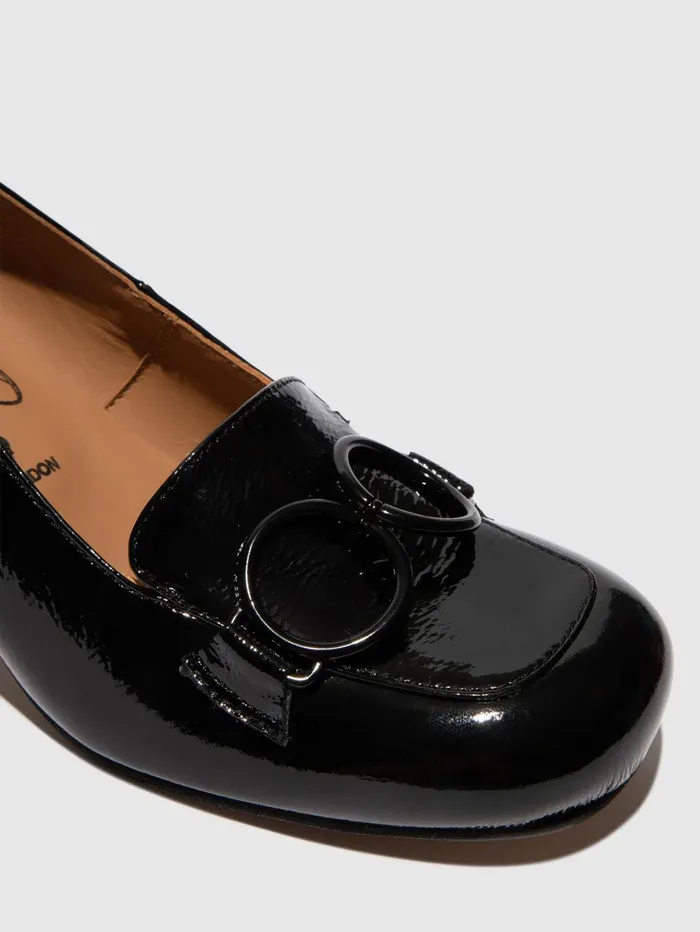 Heel Shoes SIVI081FLY BLACK Women Fly London Shoes