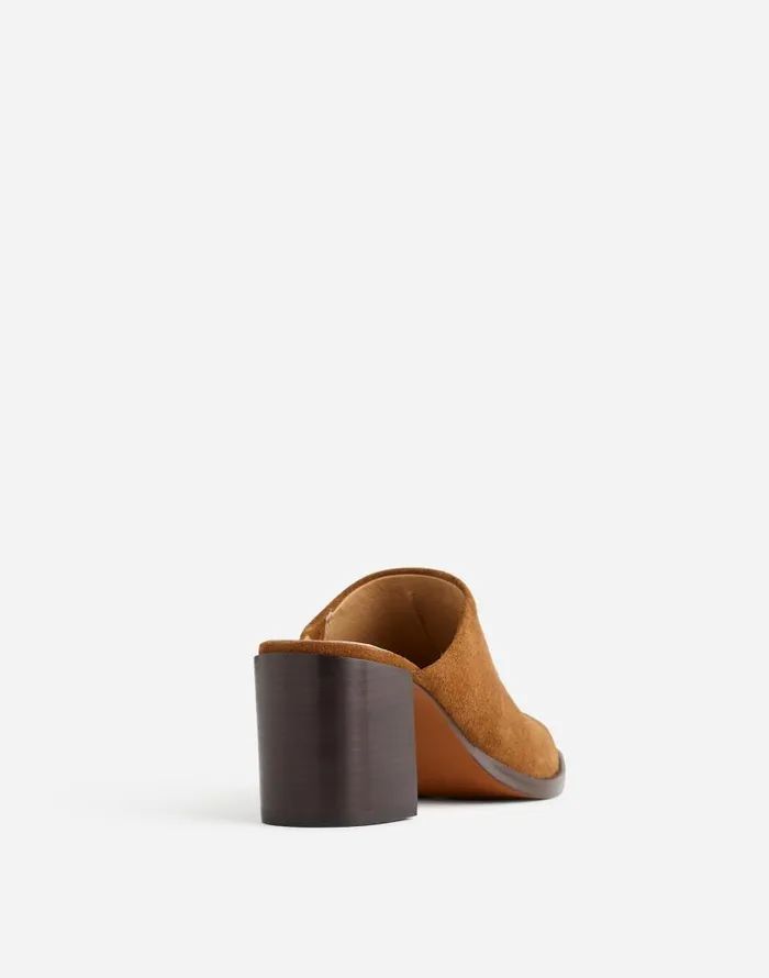 Heels Women Madewell The Macarro Mule Aged Cognac