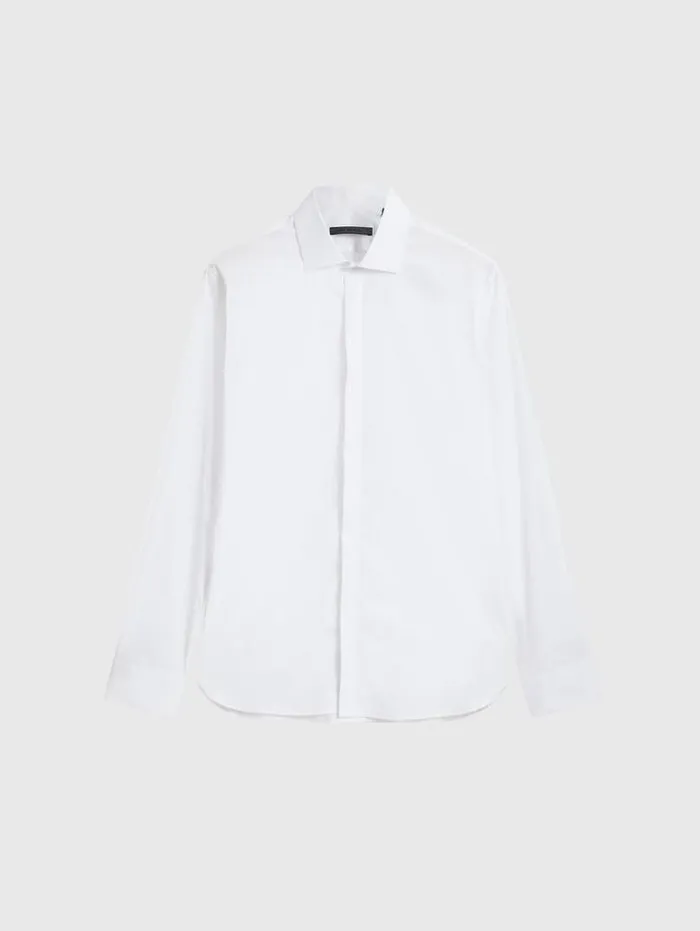 HENDRIX DRESS SHIRT White Men John Varvatos Shirts