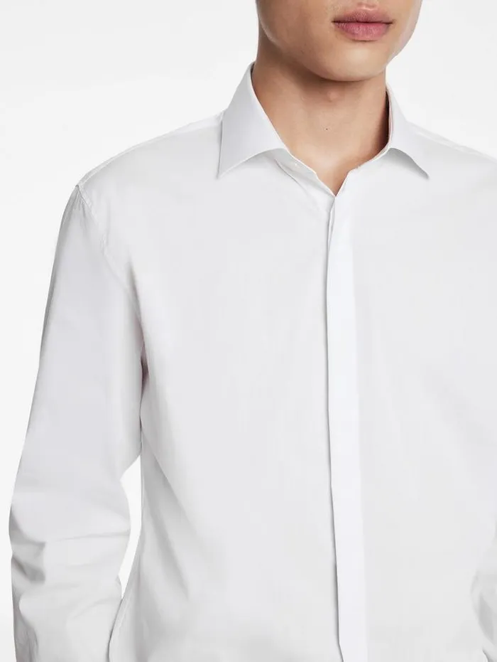 HENDRIX DRESS SHIRT White Men John Varvatos Shirts