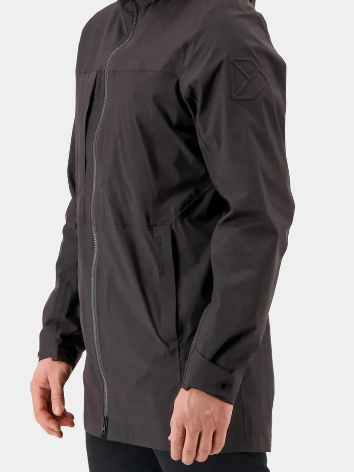 Herman Men039s Parka Black Men Didriksons Lightweight Jackets Herman Men039s Parka Black Men Didriksons Lightweight Jackets