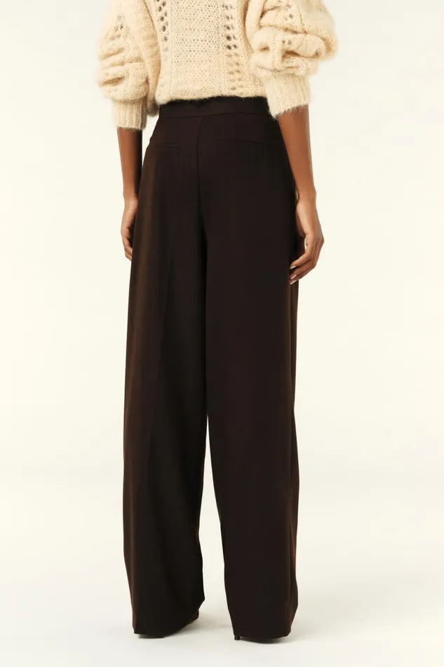 HighRise Pants Bedwin Beige Women Baandsh Pants and Jeans
