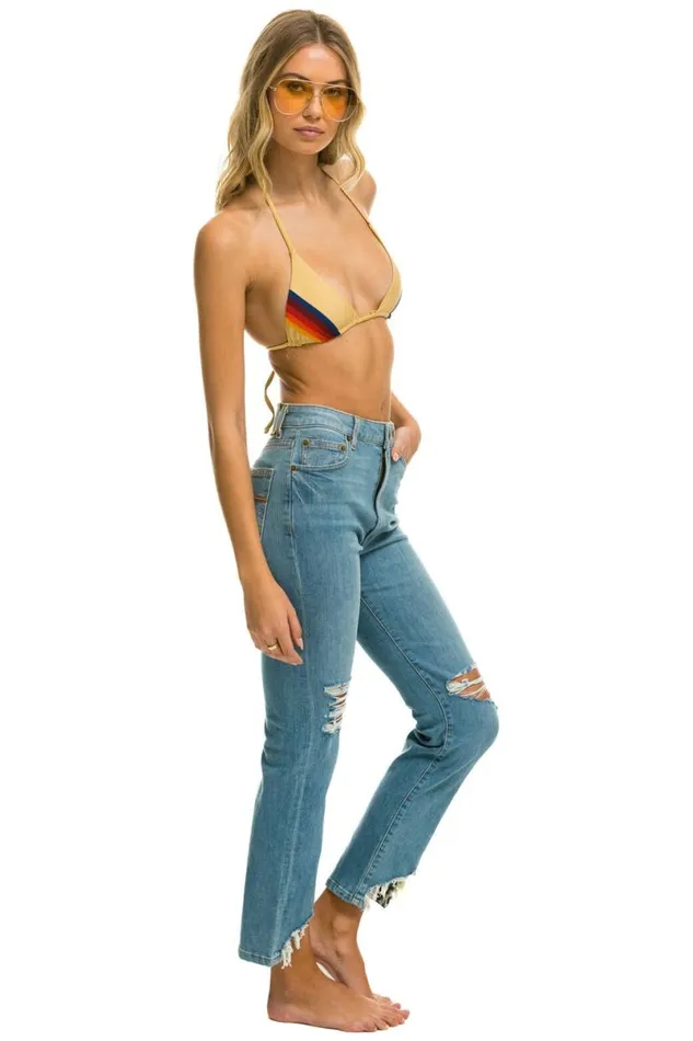 High Rise Slim Boot Jean 8211 Vintage WomenMen Aviator Nation Denim