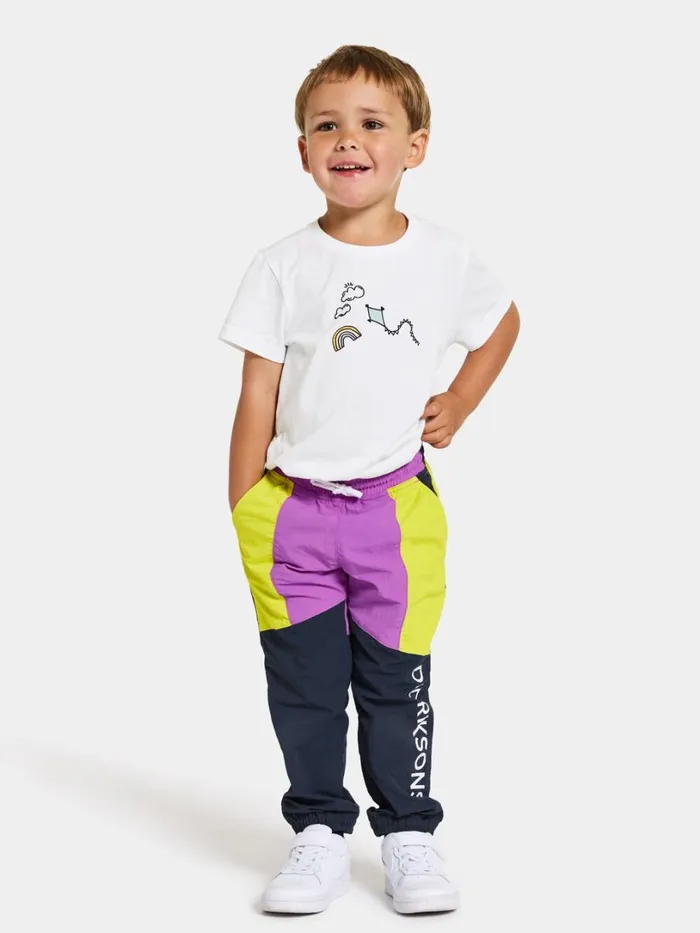 Hjortron Kids039 Pants Navy Kids Didriksons Waterproof Trousers