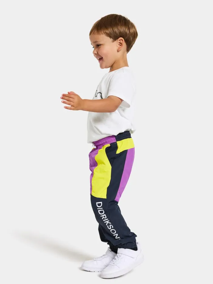 Hjortron Kids039 Pants Navy Kids Didriksons Waterproof Trousers