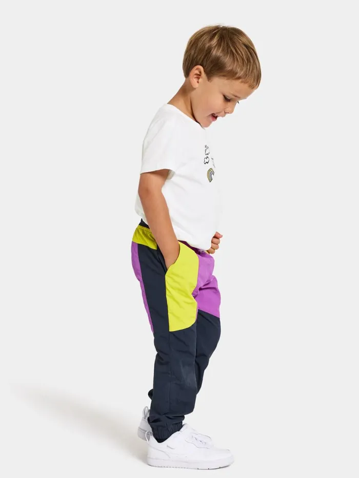 Hjortron Kids039 Pants Navy Kids Didriksons Waterproof Trousers