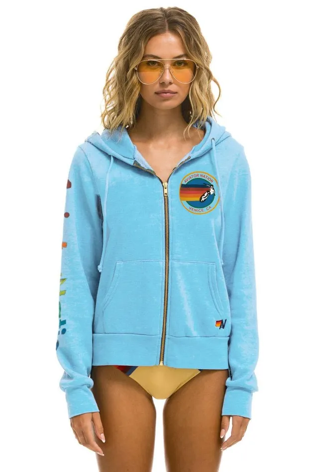 Hoodie 8211 Sky WomenMen Aviator Nation Hoodies