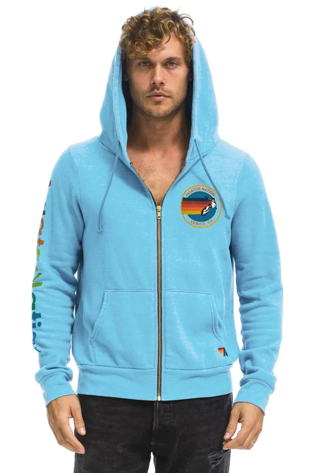 Hoodie 8211 Sky WomenMen Aviator Nation Hoodies