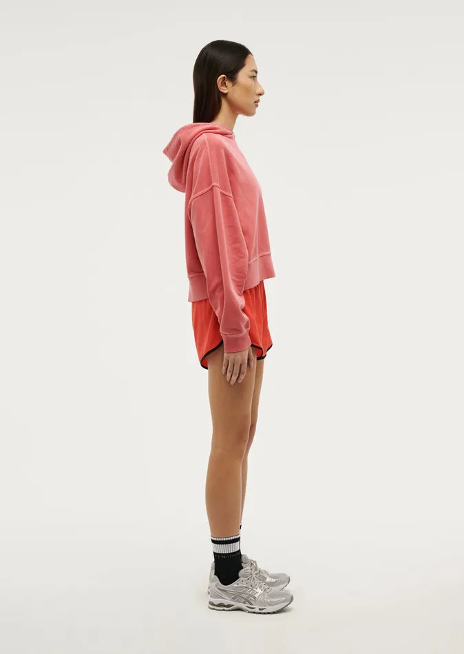Hoodies Women TRANSITION HOODIE IN WASHED POPPY RED PE Nation