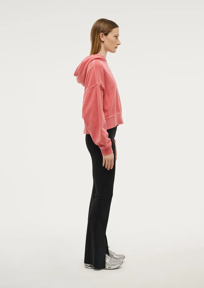 Hoodies Women TRANSITION HOODIE IN WASHED POPPY RED PE Nation