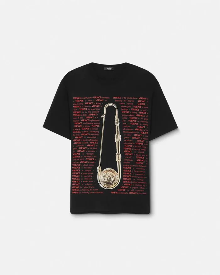 House Of Versace TShirt Blackprint Men Versace TShirts and Polos