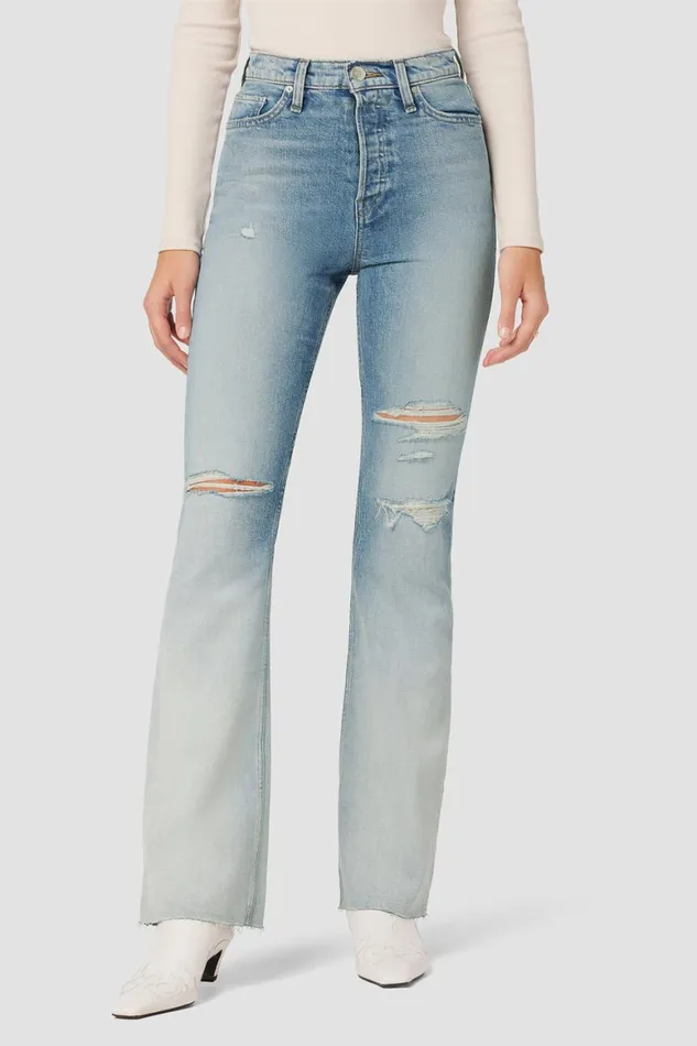 Hudson Jeans Bootcut Faye Ultra HighRise Bootcut Jean Bleach Dip 8211 Women